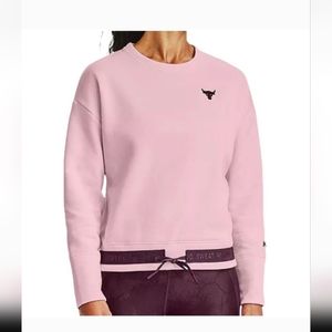 Under Armour Project Rock crewneck sweater sz Large